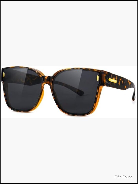 Polarized Oversized Fit Over Glasses Sunglasses for Driving